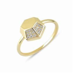 Lillian Vassago Zlatý prsten LLV06-GR006