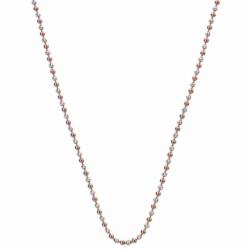 Stříbrný řetízek Hot Diamonds Emozioni Bead Silver Rose 89 CH021