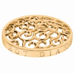 Přívěsek Hot Diamonds Emozioni Winding Path Yellow Gold Coin EC158 p 33 r