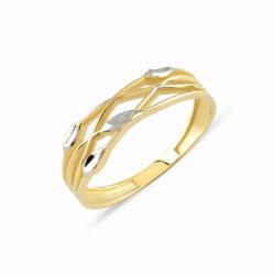 Lillian Vassago Zlatý prsten LLV85-GR046