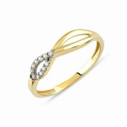 Lillian Vassago Zlatý prsten LLV85-GR059