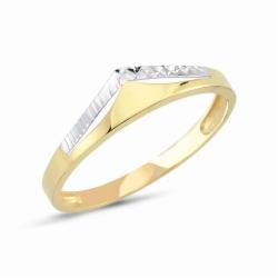 Lillian Vassago Zlatý prsten LLV66-GR110Y