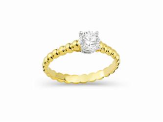 Lillian Vassago Zlatý prsten LLV03-YZ-0867