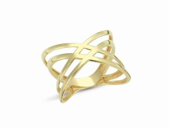 Lillian Vassago Zlatý prsten LLV46-GR032