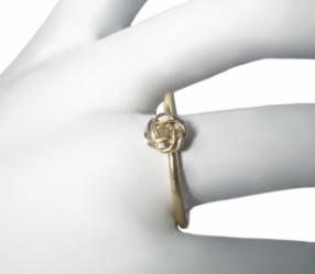 Klára Bílá Jewellery Dámský Zlatý Prsten Cookie 41 (13,0mm)