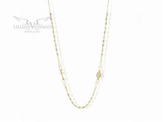 Zlatý náhrdelník LLV31-GN002RZ