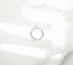 Klára Bílá Jewellery Dámský Stříbrný Prsten Implicate 41 (13,0mm)