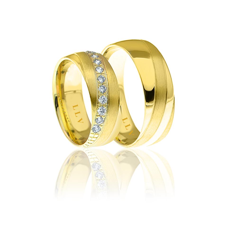Lillian Vassago Snubní prsteny HV-103 Barva zlata: Růžová image 1