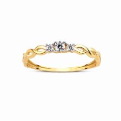Lillian Vassago Zlatý prsten LLV95-GR012