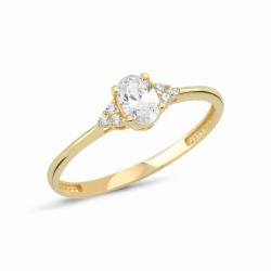 Lillian Vassago Zlatý prsten LLV66-GR103Y