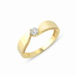 Lillian Vassago Zlatý prsten LLV14-GR004