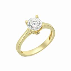 Lillian Vassago Zlatý prsten LLV03-ENGR0780Y