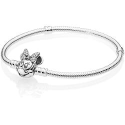Pandora Stříbrný Náramek Disney Minnie 597770cz 17 Cm