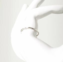 Klára Bílá Jewellery Dámský Stříbrný Prsten Implicate Kroužek 41 (13,0mm)