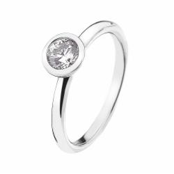 Stříbrný prsten Hot Diamonds Emozioni Scintilla Clear Innocence ER018/L o 51 b