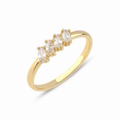 Lillian Vassago Zlatý prsten LLV77-GR017Y