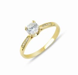 Lillian Vassago Zlatý prsten LLV22-GR049Y