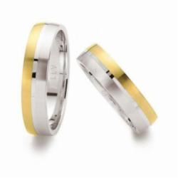 Lillian Vassago Snubní prsteny C1047E Barva zlata: Z-B kombinovaná - žlutá/bílá