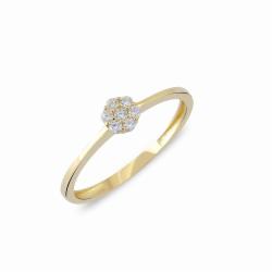 Lillian Vassago Zlatý prsten LLV06-GR040