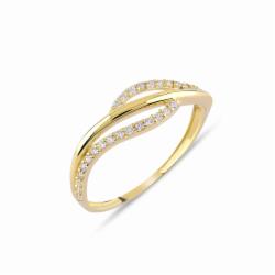 Lillian Vassago Zlatý prsten LLV82-GR001Y